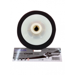 Mey İthalat® Nikon 12550SY Polisaj Süngeri 125 mm Siyah Yumuşak