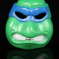 Mey İthalat® Ninja Kaplumbağalar Maskesi Leonardo Maskesi