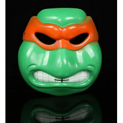 Mey İthalat® Ninja Kaplumbağalar Maskesi Michelangelo Maskesi