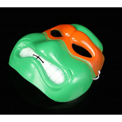 Mey İthalat® Ninja Kaplumbağalar Maskesi Michelangelo Maskesi