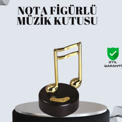 Mey İthalat® Nota Figürü Müzik Kutusu Melodious Model