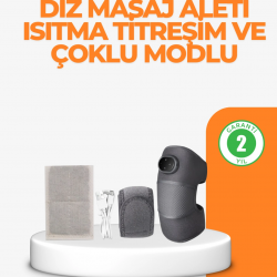 Mey İthalat® NTC Isı Kontrollü Diz Masaj Aleti Titreşim ve Isı Terapisi
