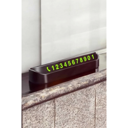 Mey İthalat® Numaralık Araç İçi Araba Araç Park Numaratör Telefon Numarası Yazma
