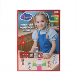 Mey İthalat® ONY-407 Ahşap Minyatür Ev Eşyaları -Oyuncak