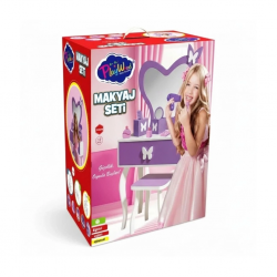 Mey İthalat® ONY-413 KUTUDA AHŞAP MAKYAJ SETİ