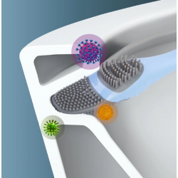 Mey İthalat® Ördek Tasarımlı Silikon Tuvalet ve İnce Detay Fırçası