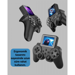 Mey İthalat® Orijinal 2025 S10 Gamepad 520 Oyunlu HDMI TV Bağlantılı A Kalite Atari