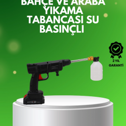 Mey İthalat® Orijinal 48V Şarjlı Basınçlı Temizlik Tabancası 2025 A Kalite Seri