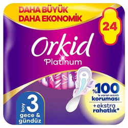 Mey İthalat®   Ultra Platinum Gece Ped 24'Lü