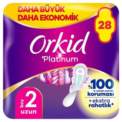 Mey İthalat®   Ultra Platinum Uzun Ped 28'Li