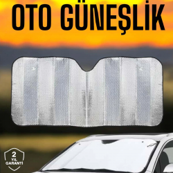 Mey İthalat® Oto Güneşlik Isı Önleyici Tüm Araçlara Uyumlu UV Işınlarına Karşı