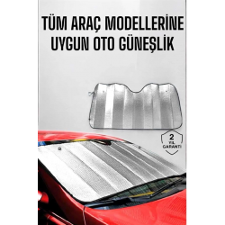 Mey İthalat® Oto Güneşlik Tüm Araç Tiplerine Uygun Isı Önleyici