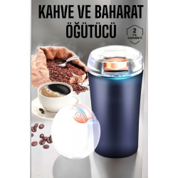 Mey İthalat® Otomatik Kahve ve Baharat Öğütücü Kolay Ve Taşınabilir