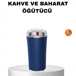 Mey İthalat® Otomatik Paslanmaz Çelik Kahve ve Baharat Öğütücü