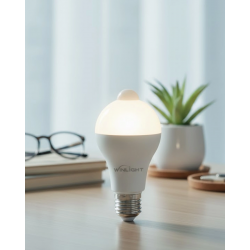 Mey İthalat® Otomatik Yanan Sensörlü LED Ampul Ev ve Ofis Kullanımına Uygun