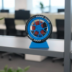 Mey İthalat® Otomobil Jant Görünümlü Masa Üstü Ofis Süsü