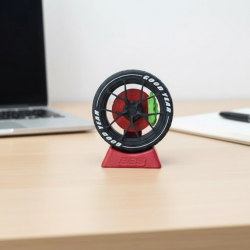 Mey İthalat® Otomobil Jant Görünümlü Ofis Masa Dekoru Hediye Seçeneği