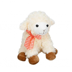 Mey İthalat® Oturan Peluş Kuzu 24 cm