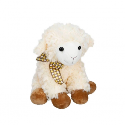 Mey İthalat® Oturan Peluş Kuzu 24 cm