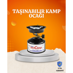 Mey İthalat® Outdoor Kamp Ocağı Seti Çakmak Gazlı Taşınabilir
