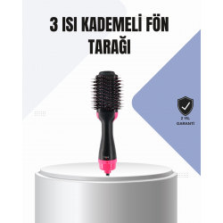 Mey İthalat® Oval Tasarımlı Profesyonel Fönlü Saç Şekillendirici