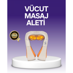 Mey İthalat® Ovmalı Boyun ve Sırt Masaj Cihazı