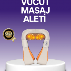 Mey İthalat® Ovmalı Boyun ve Sırt Masaj Cihazı
