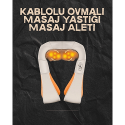 Mey İthalat® Ovmalı Isıtmalı Elektrikli Masaj Aleti – Boyun, Sırt, Bel, Omuz ve Bacak İçin Profesyonel Masaj Aleti