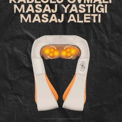 Mey İthalat® Ovmalı Isıtmalı Elektrikli Masaj Aleti – Boyun, Sırt, Bel, Omuz ve Bacak İçin Profesyonel Masaj Aleti