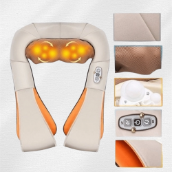 Mey İthalat® Ovmalı Isıtmalı Masaj Aleti – Boyun, Sırt, Bel, Omuz ve Bacak İçin