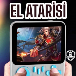 Mey İthalat® Oyun Konsolu Retro Oyun Konsolu Tv'ye Bağlanabilir Taşınabilir