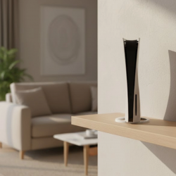 Mey İthalat® Oyun Konsolu Standı Masa ve TV Ünitesi Üstü Düzenleyici Tutucu