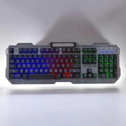 Mey İthalat® Oyuncu Klavyesi Q Klavye RGB Işıklı Mouse Hediyeli