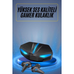 Mey İthalat® Oyuncu Kulaklığı Mikrofonlu Kablosuz Gaming Kulaklık Powerban Yüksek Ses Kaliteli