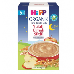 Mey İthalat®   Organik İyi Geceler Sütlü Yulaflı Elmalı Tahıl Bazlı Ek Gıda 250 Gr