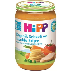 Mey İthalat®   Organik Sebzeli Tavuklu Erişte 220 Gr