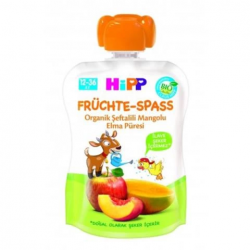 Mey İthalat®   Organik Şeftalili Mangolu Elma Püresi 100 Gr