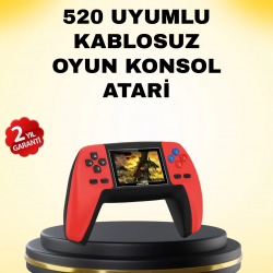 Mey İthalat® P5 Retro GamePad 520 Oyunlu TV ve Elde Oynanabilir Konsol