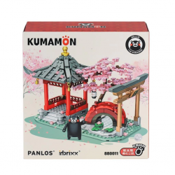 Mey İthalat® P880011 Panlos  Ayısı ve Kiraz Çiçeği Parkı 537 Parça Blok Seti -Vagon life