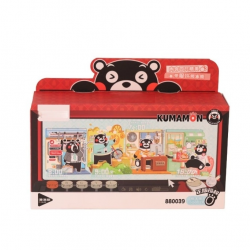 Mey İthalat® P880039 AYISI İŞÇİLERİ 375 PARÇA BLOCK OYUNCAK