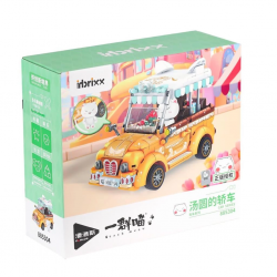 Mey İthalat®  P885304 Panlos Köfte Arabası 622 Parça Blok Seti -Vagon life