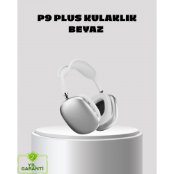 Mey İthalat® P9 Pro Plus Kablosuz Kulaklık – Üç Mikrofonlu, Uzamsal Ses ve Hızlı Şarj Özellikli