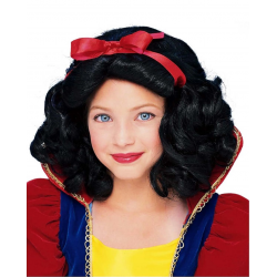 Mey İthalat® Pamuk Prenses Peruğu Kırmızı Fiyonklu
