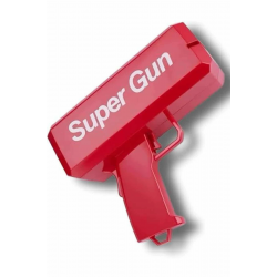 Mey İthalat® Para Dolar Saçma Para Atma Tabancası Otomatik Kırmızı Oyuncak