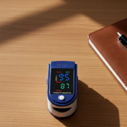 Mey İthalat® Parmak Tipi Pulse Oksimetre Hassas Ölçüm Taşınabilir Sağlık Cihazı