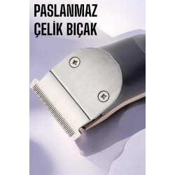 Mey İthalat® Paslanmaz Çelik Bıçaklı Hassas Çelik Bıçaklı Tıraş Makinesi