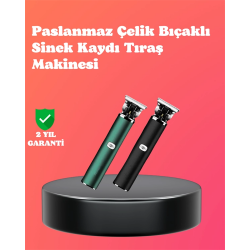 Mey İthalat® Paslanmaz Çelik Bıçaklı Sinek Kaydı Tıraş Makinesi Uzun Ömürlü