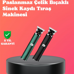 Mey İthalat® Paslanmaz Çelik Bıçaklı Sinek Kaydı Tıraş Makinesi Uzun Ömürlü