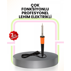 Mey İthalat® Paslanmaz Çelik Isıtma Çekirdekli Lehimleme Havyası