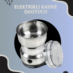 Mey İthalat® Paslanmaz Çelik Kahve Değirmeni | Düşük Gürültü, Yüksek Devir, Fındık ve Tahıl İçin Uygun
